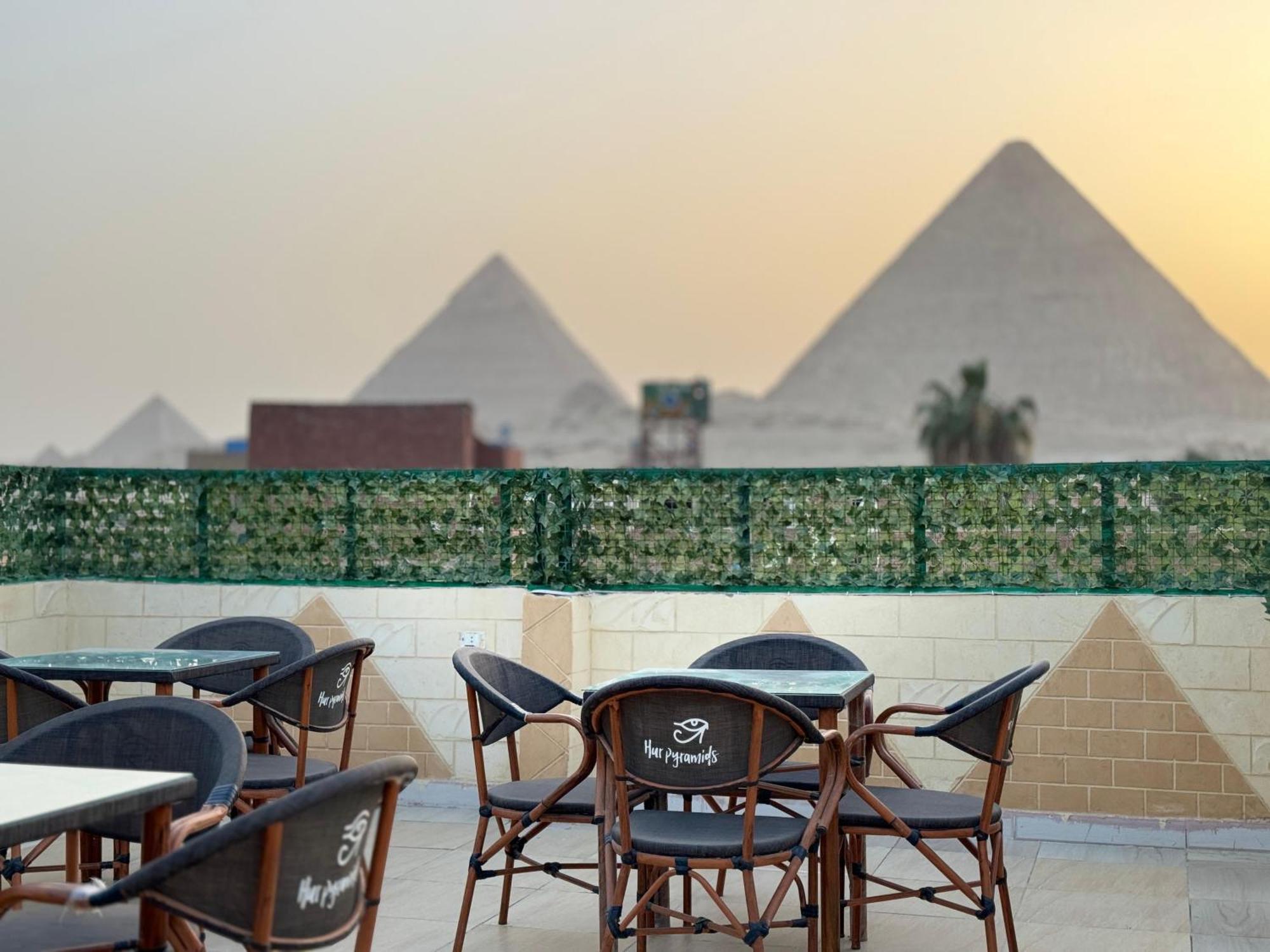 Hur Pyramids Land Inn Kafrat al Jabal Ngoại thất bức ảnh